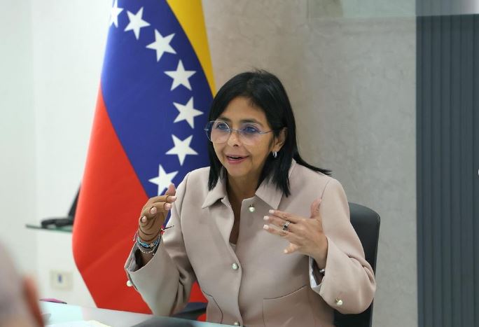 Hoy más que nunca, Venezuela está de pie, defendiendo su integridad territorial y derechos históricos sobre el Esequibo: Delcy Rodríguez