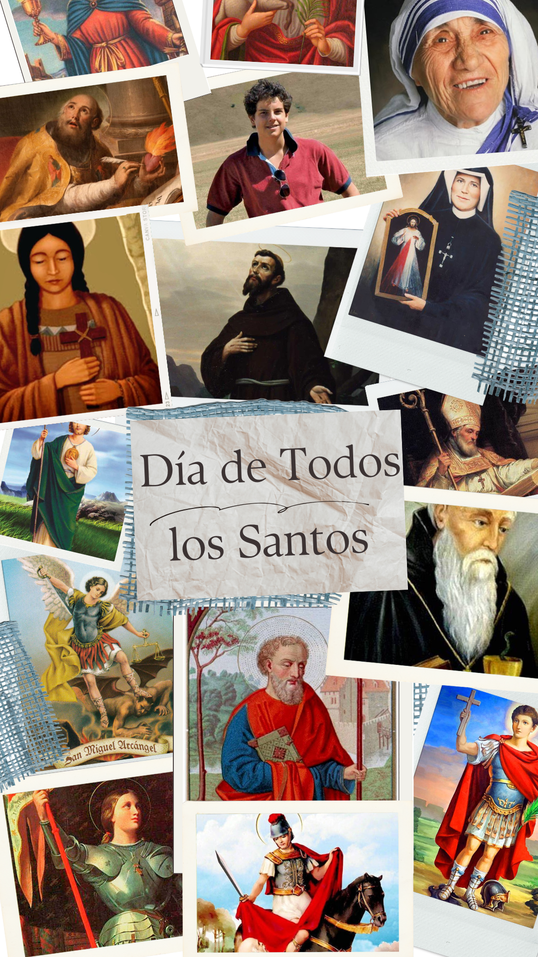 Día de todos los santos: A tu lado podrías tener uno