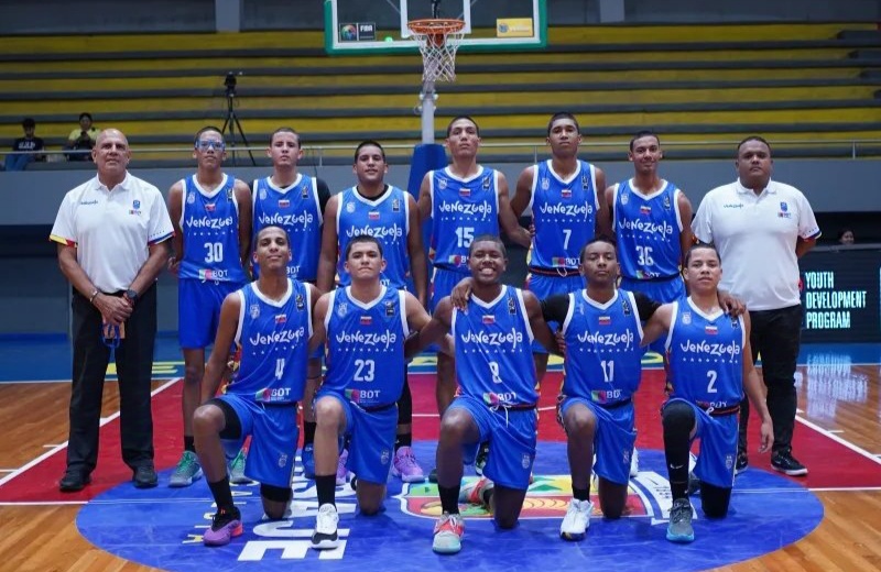 Venezuela clasificó a la final del Sudamericano U15 de baloncesto y va por la gloria ante Brasil