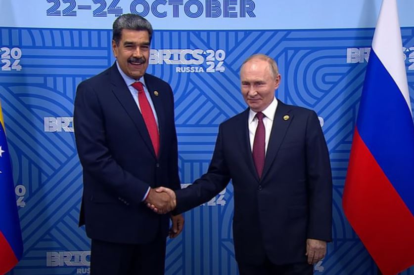 Maduro se reúne con Putin en Kazán