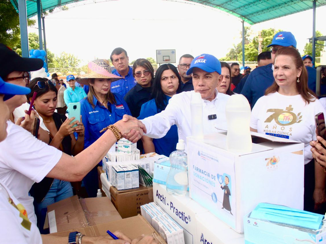 La Gobernación del Zulia celebró con jornadas sociales los 70 años del Hogar Clínica San Rafael