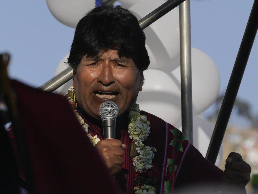 Protestas a favor del expresidente boliviano Evo Morales tras negarse a declarar ante la justicia