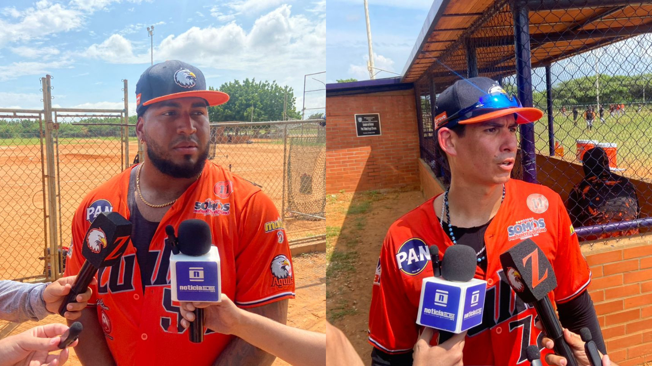 Los importados Henry Omaña y Alberto Guerrero se incorporaron a las prácticas de Águilas del Zulia