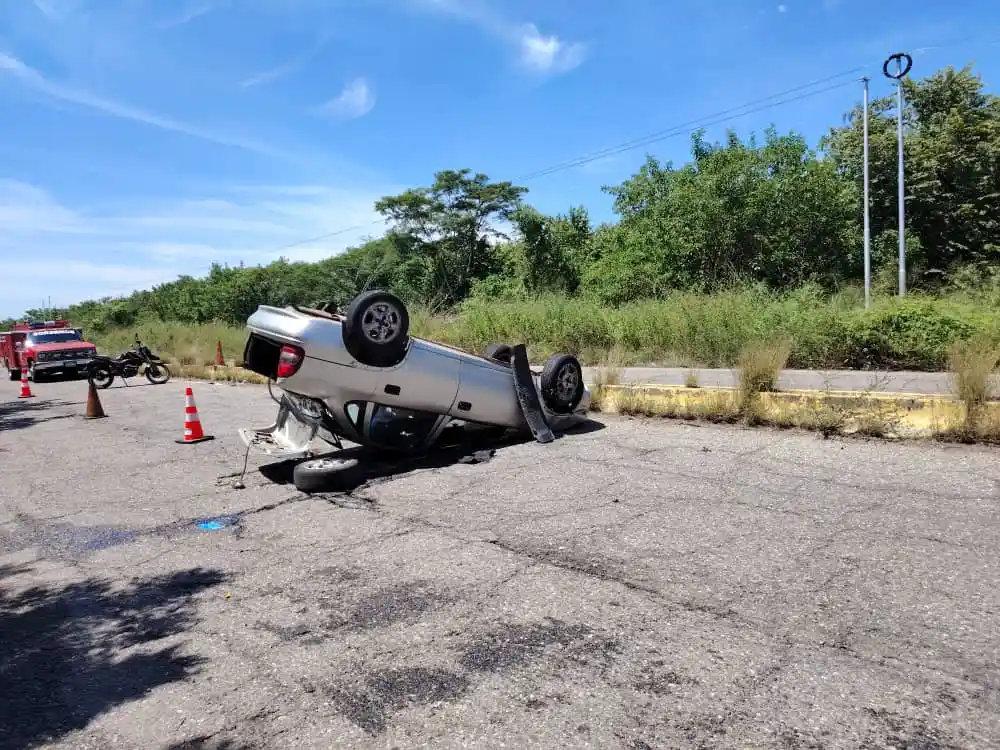 Edgar Pernalete y su familia se encuentra bien tras sufrir un accidente de tránsito en la carretera de San Pedro-Lagunillas