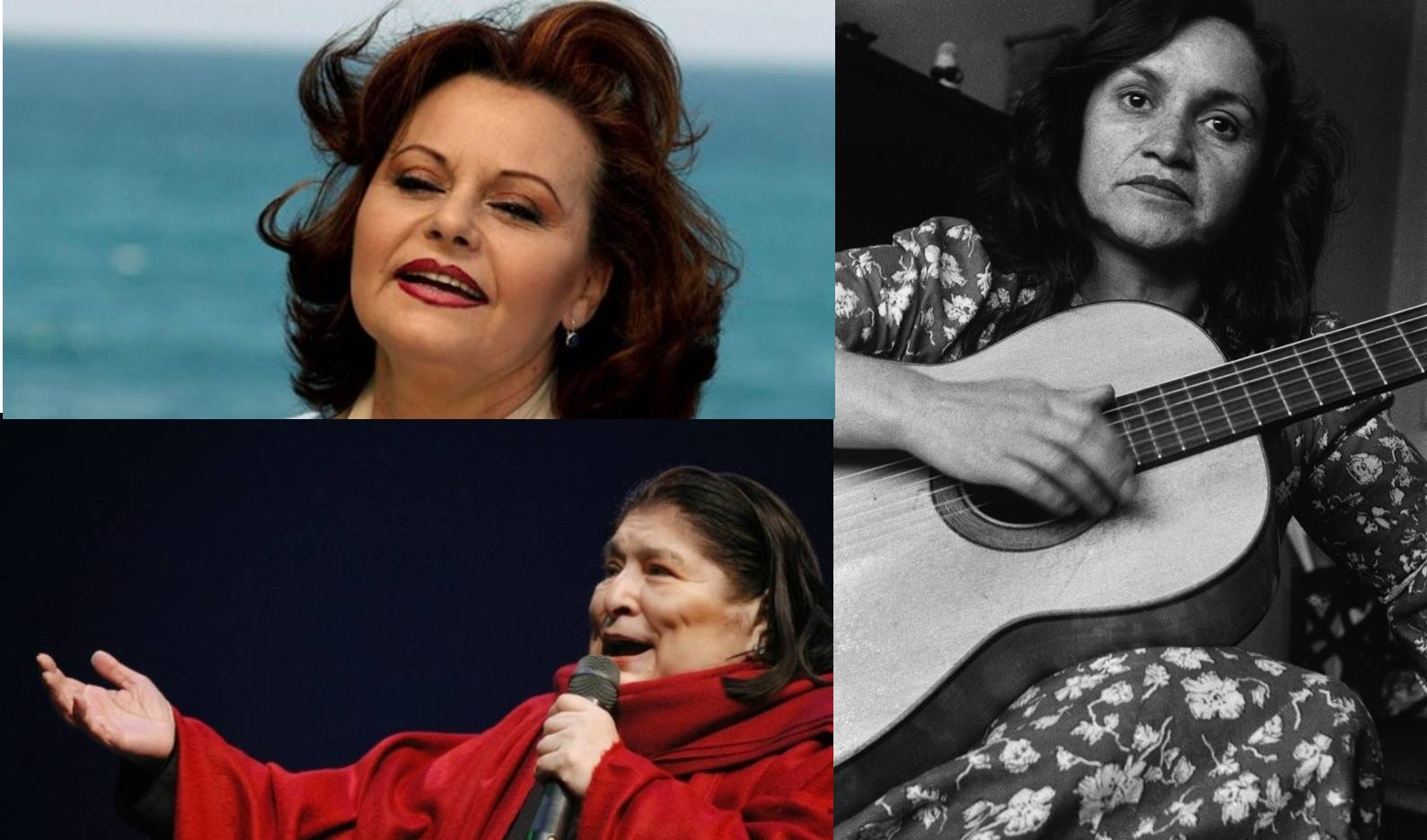 Recordamos el nacimiento de Violeta Parra y Rocío Dúrcal y el adiós de Mercedes Sosa