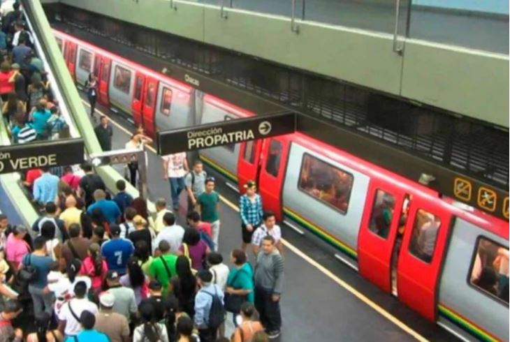 Muere hombre tras lanzarse a los rieles del metro de Caracas