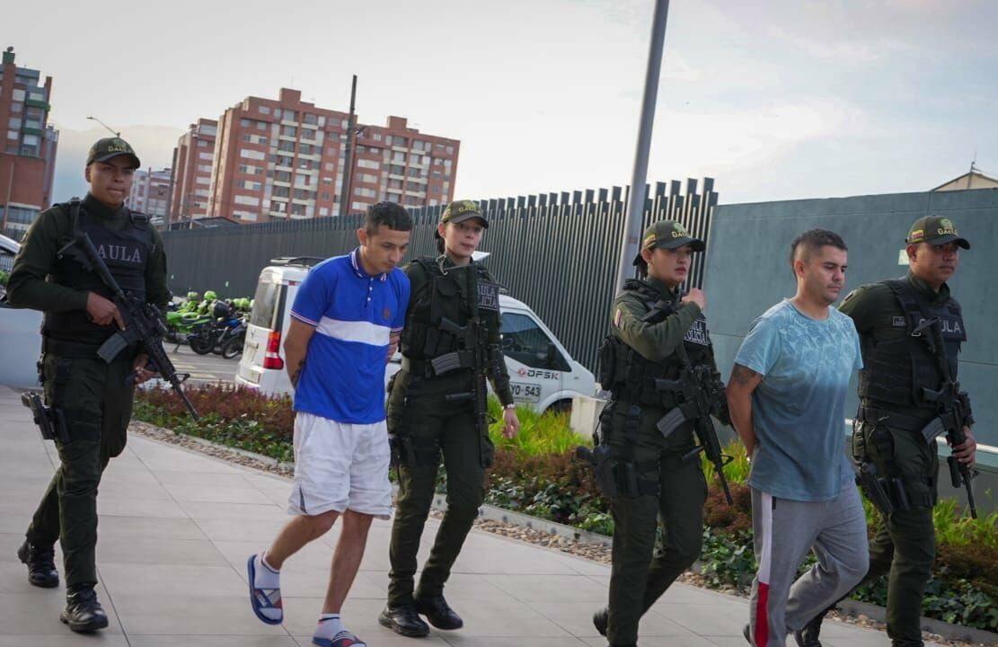 Cinco miembros del ‘Tren de Aragua’ fueron capturados en Colombia