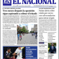 Titulares de la prensa nacional para este 29 de octubre