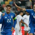 Italia goleó a Israel en el debut de Daniel Maldini