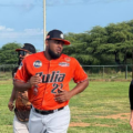 El lanzador dominicano Domingo Jiménez se sumó a las prácticas de Águilas