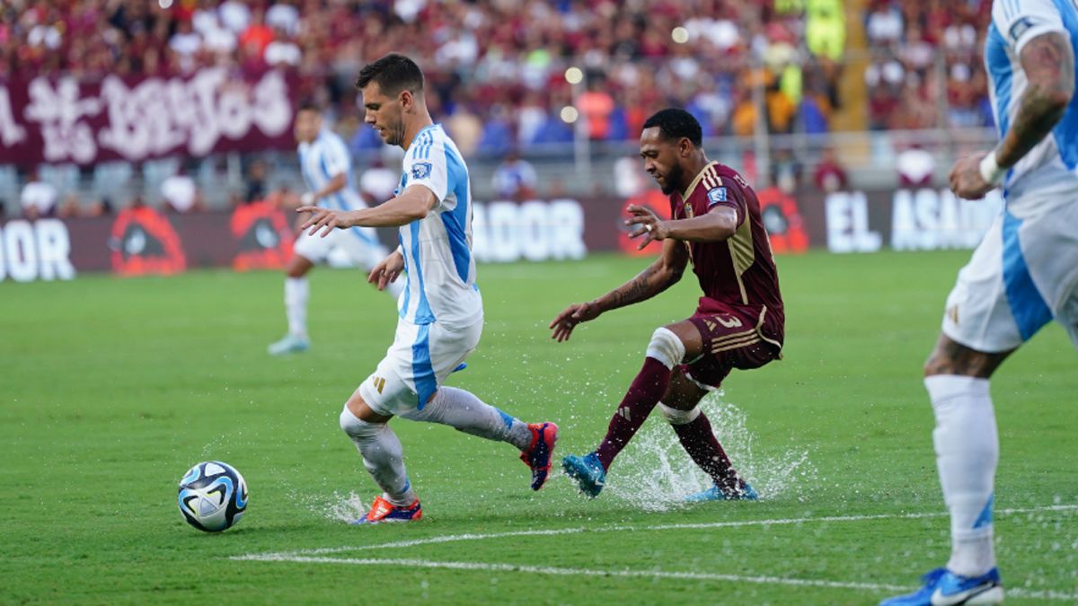 La Vinotinto rescató un empate frente a Argentina en Maturín