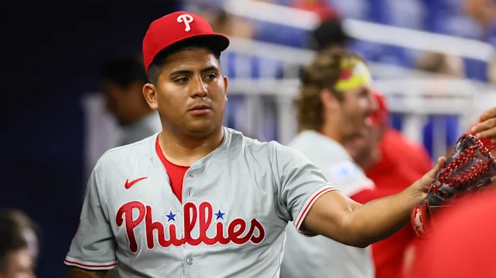 Ranger Suárez se lució con ocho ponches en su última presentación del año con Phillies