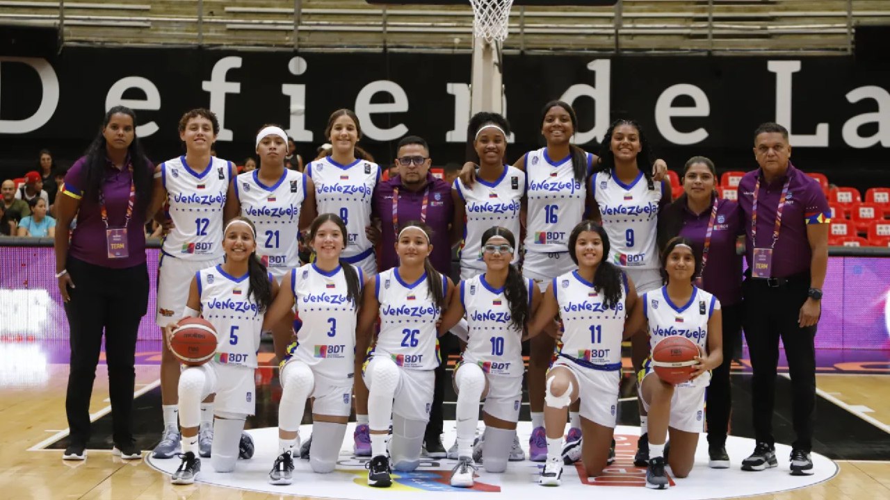 Venezuela logró el pase a la final del Sudamericano Femenino U-15 de Baloncesto