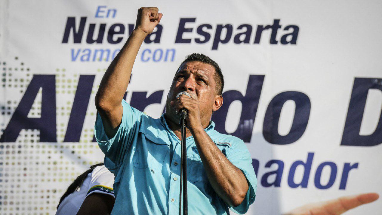 Detienen al exgobernador de Nueva Esparta, Alfredo Díaz