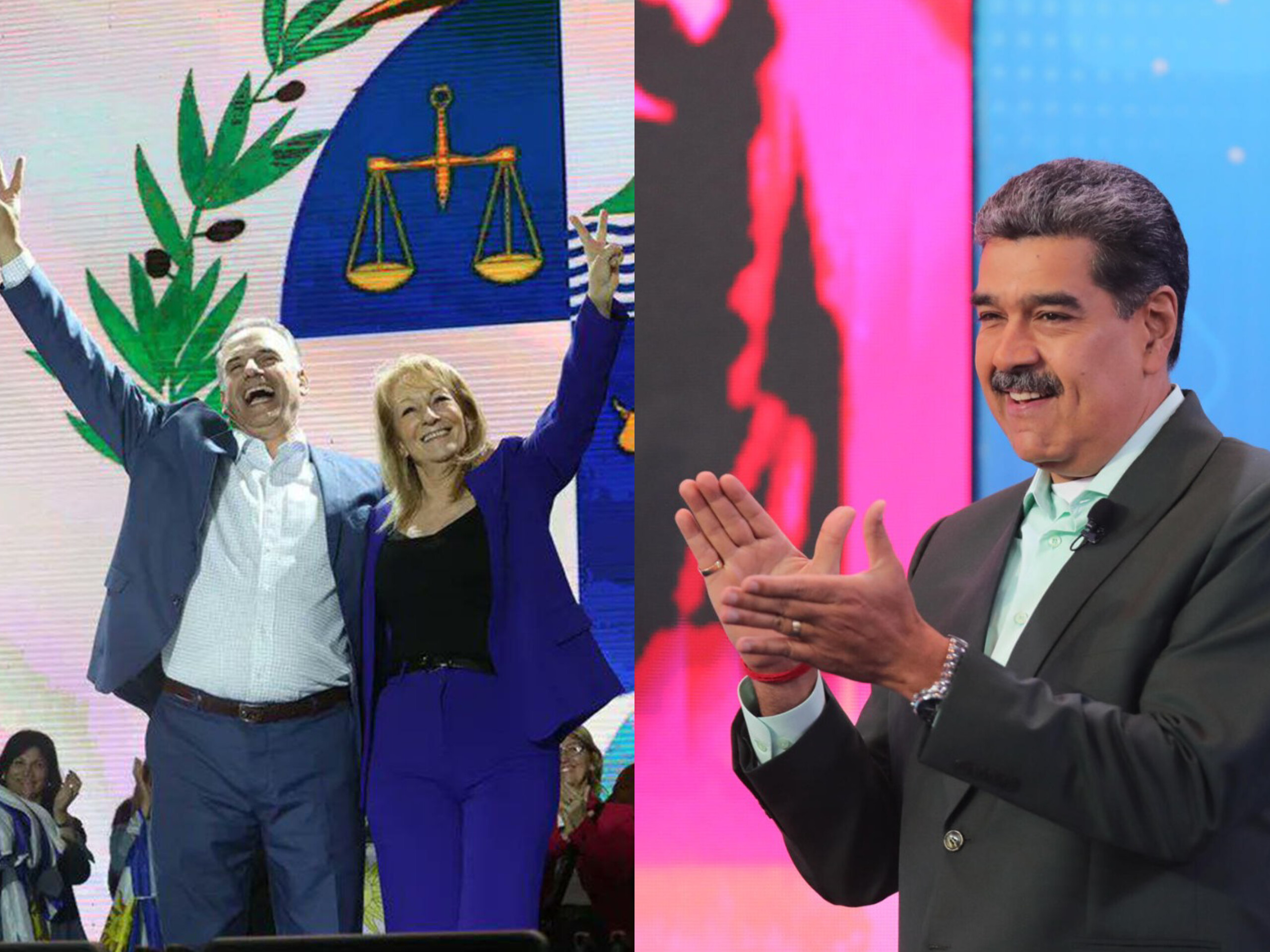 Maduro felicita al nuevo presidente de Uruguay: 