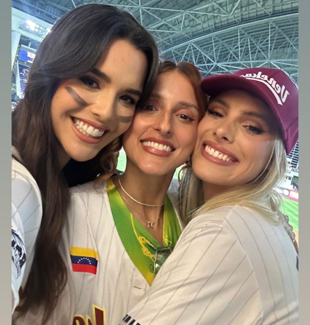 Famosas venezolanas disfrutaron del encuentro entre Magallanes y Leones de Caracas en Miami al ritmo del tema 