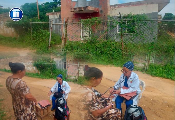 María, una doctora entregada a sus pacientes más allá de los muros de su consultorio