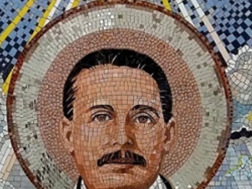 Inauguran gigante mosaico de José Gregorio Hernández