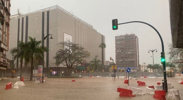 Temporales por la nueva DANA azotan a Málaga: Cataluña, Marbella y Tarragona también son afectadas