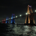 Rehabilitan el paso del Puente sobre el Lago y encienden sus luces en honor a La Chinita