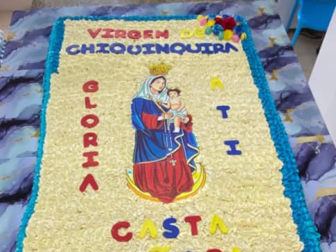 Una torta en homenaje a La Chinita