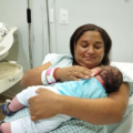 Un bebé gigante nació en Brasil y sorprendió tanto a los médicos como a su madre con su impresionante peso