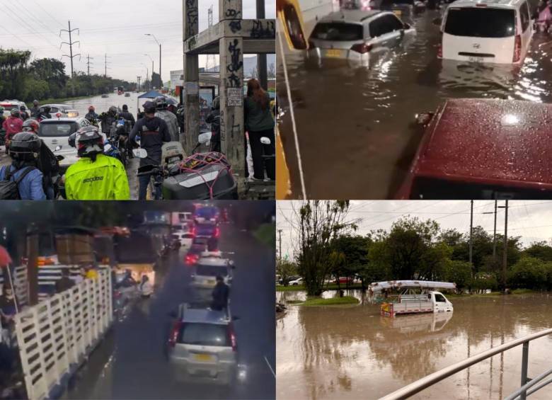 Inundaciones en Bogotá generaron caos: 500 personas continúan atrapadas en colegios y empresas