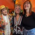 Hilda Abrahamz y Elba Escobar celebran juntas sus cumpleaños