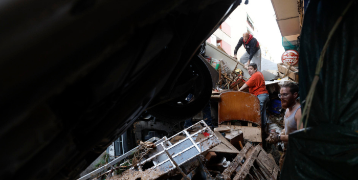 El relato de una superviviente del temporal en España