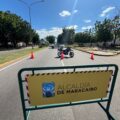 Cerrado tramo de la Circunvalación 2 en Maracaibo por gran socavón que amenaza la seguridad vial