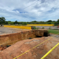 Colapsó tramo del puente en Puerto Caballo, Maracaibo