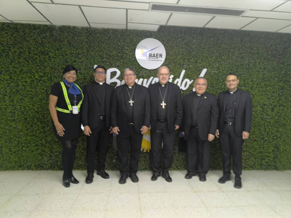 Nuncio Apostólico de Venezuela Mons. Alberto Ortega llegó a Maracaibo