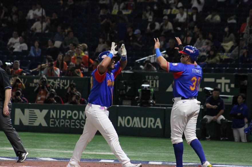 Venezuela dejó en cero a China Taipei en el inicio de la Super Ronda del Premier 12