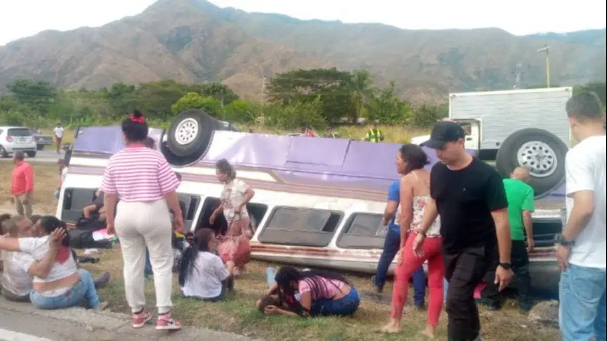 Accidente en la ARC deja 5 muertos y 20 heridos en Carabobo