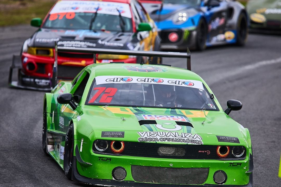 El Dodge Challenger de Biagio Parisi conquistó el podio en Super V8 de Las 3 Horas de Costa Rica