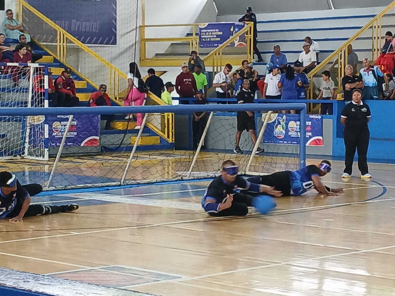 Goalball zuliano debutó con victoria en los Juegos Deportivos Paranacionales Oriente 2024