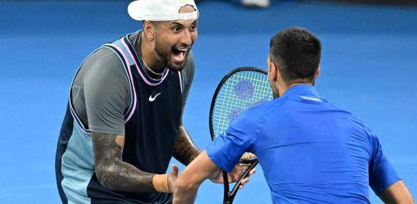 Djokovic y Kyrgios encienden Melbourne con una actuación para el recuerdo