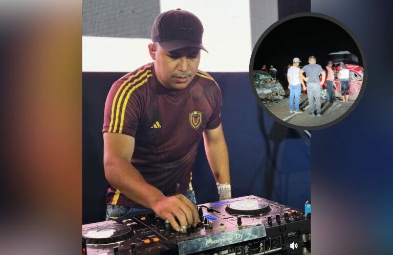 Triple choque en Anzoátegui cobró la vida de un reconocido DJ en el estado Bolívar