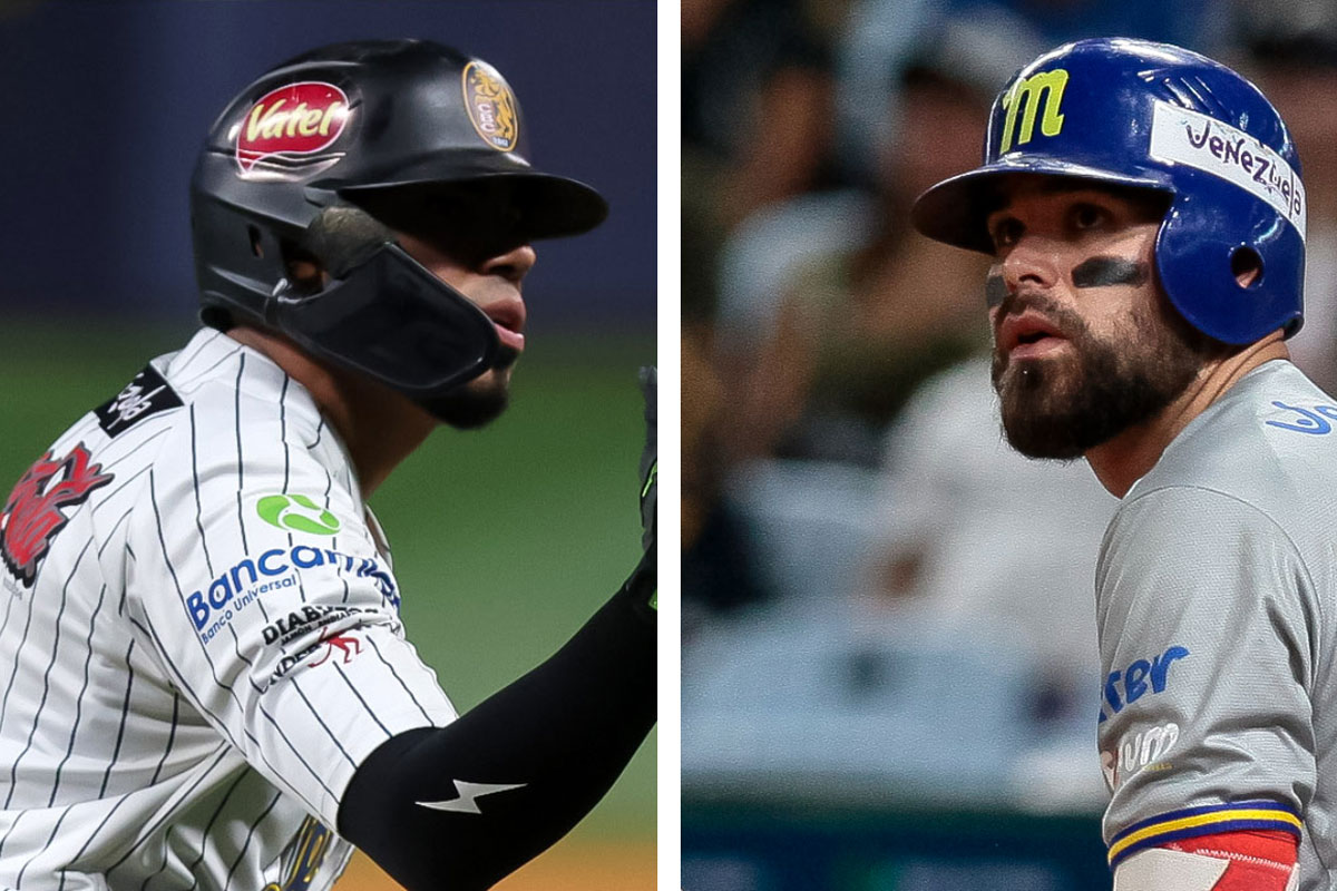 Harold Castro y Renato Núñez comparten el Jugador del Mes en la LVBP