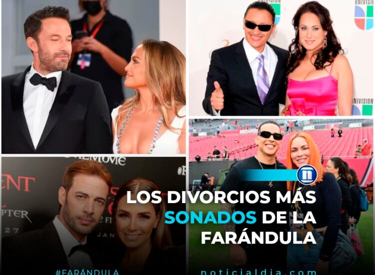 Los divorcios más sonados de la farándula