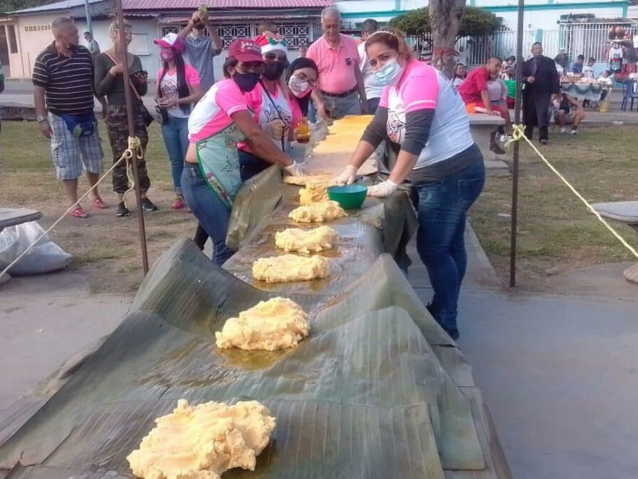 Habitantes de Trujillo estiman elaborar una hallaca de 32 metros de largo