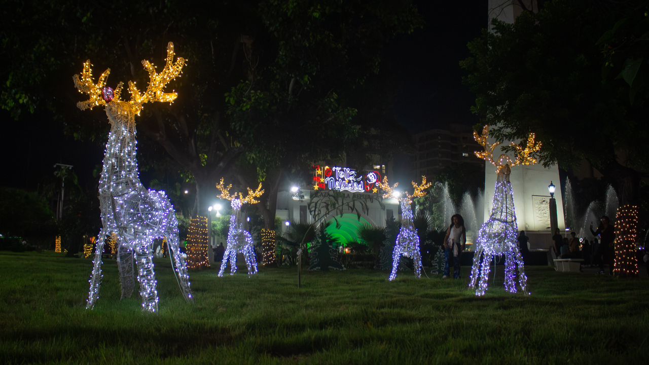 Alcaldía de Maracaibo enciende la Navidad en la Plaza de la República por tercer año consecutivo