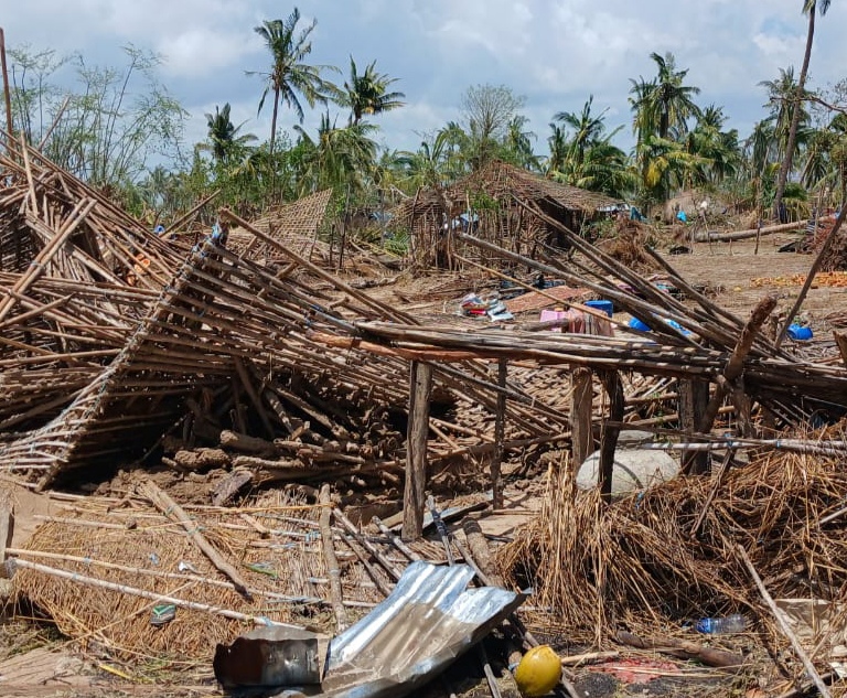 Suben a 45 los muertos en Mozambique por el ciclón Chido