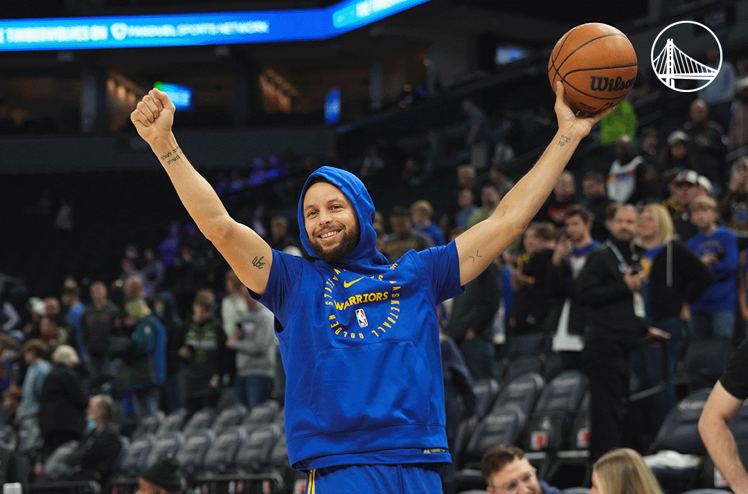 Warriors derrota a Timberwolves con un gran Steph Curry