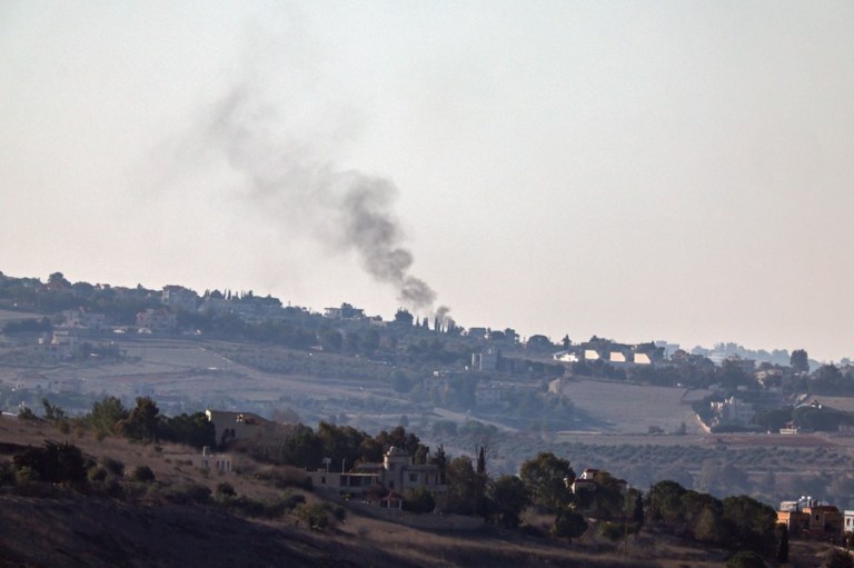 Israel bombardea localidades en el sur del Líbano tras el lanzamiento de proyectiles de Hezbollah