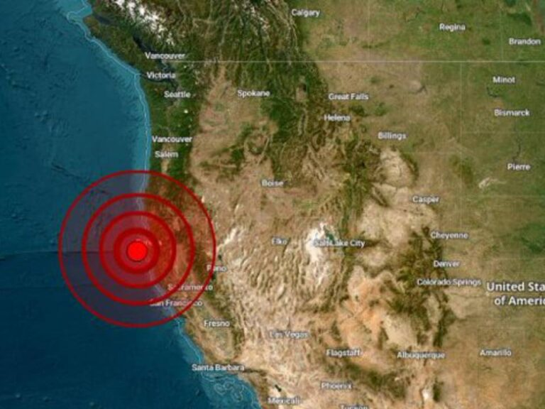 Alerta de Tsunami en California tras terremoto de 6.8