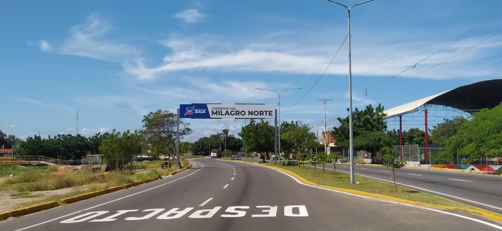 Gobierno Regional entregó proyecto de recuperación vial en la avenida Milagro Norte de Maracaibo