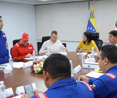 Delcy Rodríguez inspeccionó el Complejo Petroquímico Ana María Campos y la Planta Termoeléctrica Bajo Grande en el Zulia