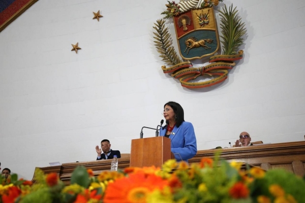 Vicepresidenta Delcy Rodríguez presentó ante la AN el presupuesto para 2025, equivalente a más de 22 mil 600 millones de dólares