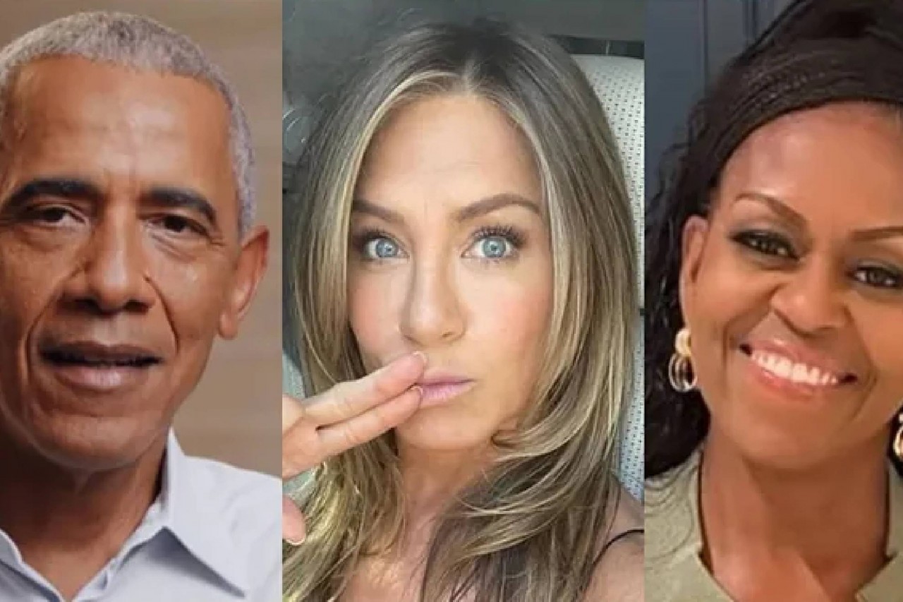 La actriz Jennifer Aniston tendría un romance con el expresidente de EEUU Barack Obama: Vea el mensaje que desató los rumores